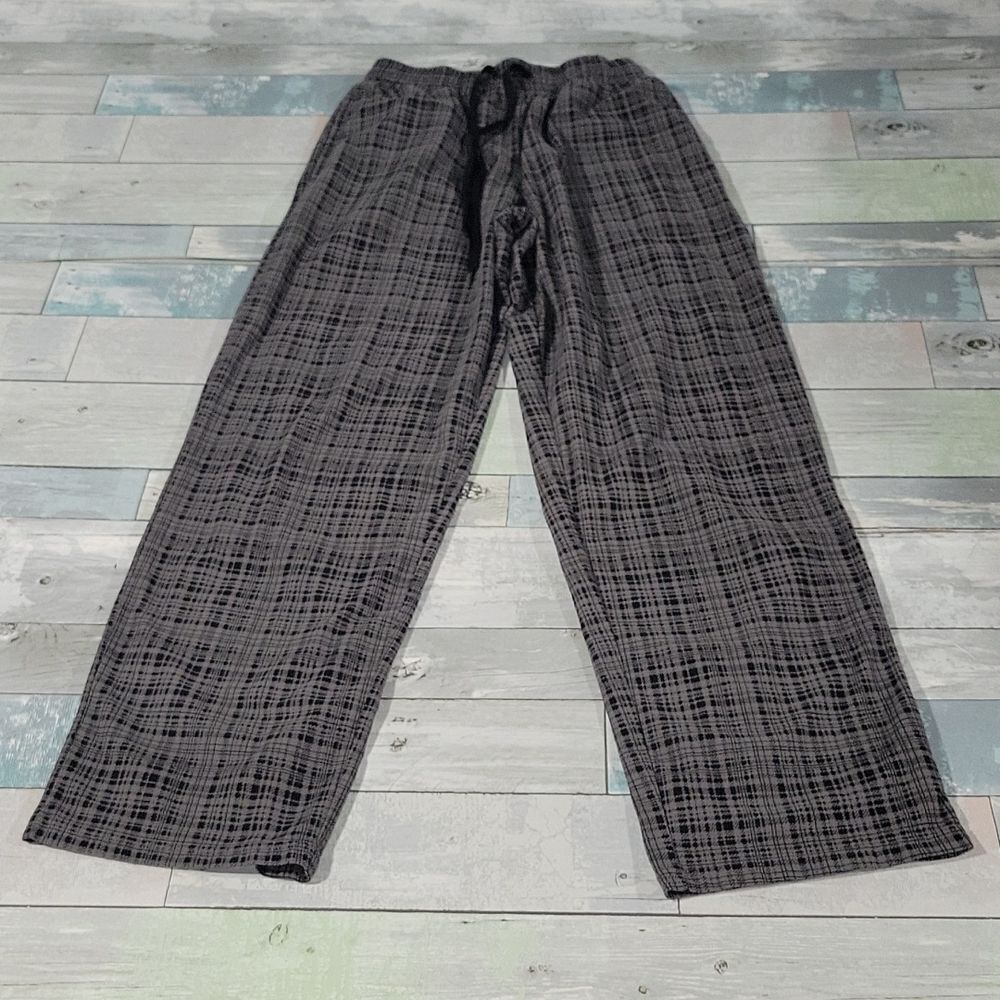Calvin Klein Plaid Flannel Pants sz Small